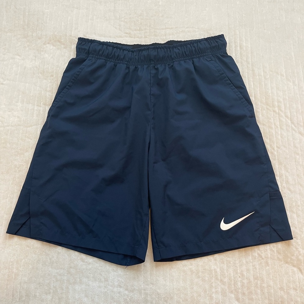 Dri-Fit Standard Fit Navy Blue Nike Shorts